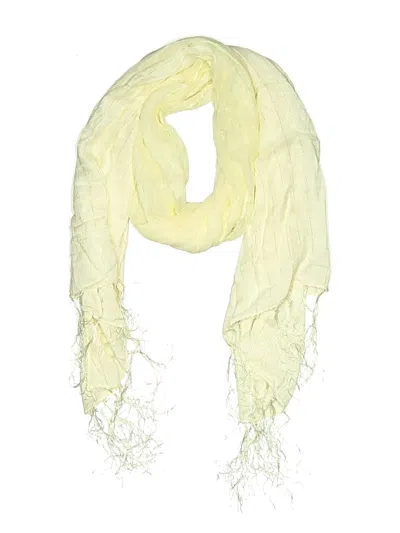 Pre-owned Assorted Brands Scarf In Yellow