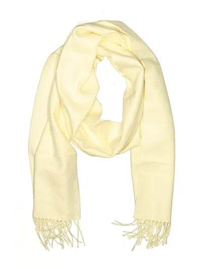 Pre-owned Assorted Brands Scarf In Yellow