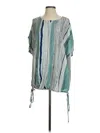 Assorted Brands Short Sleeve Blouse In Multi