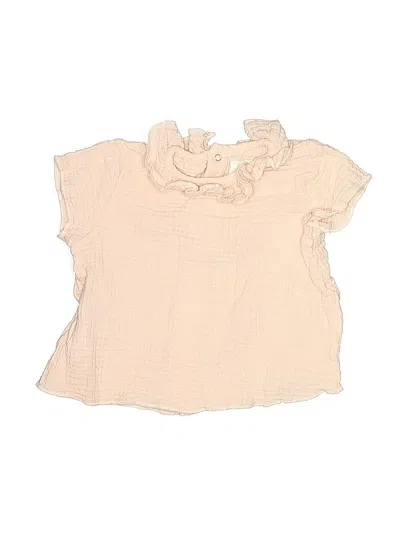 Pre-owned Assorted Brands Babies' Short Sleeve Blouse In Pink