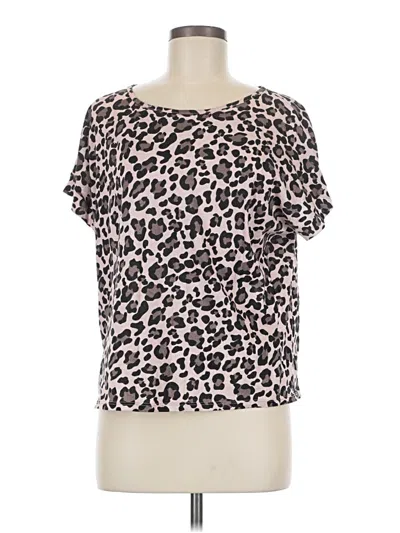 Pre-owned Assorted Brands Short Sleeve Blouse In Pink