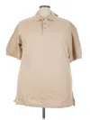 Assorted Brands Short Sleeve Button Down Shirt In Tan