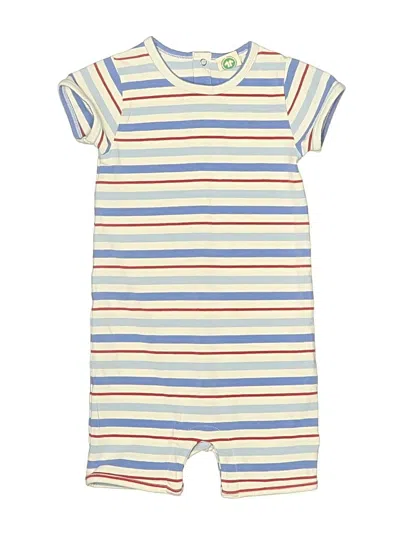Pre-owned Assorted Brands Babies' Short Sleeve Onesie In Blue