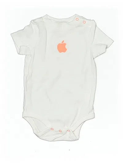 Pre-owned Assorted Brands Babies' Short Sleeve Onesie In Gold