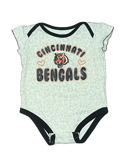Pre-owned Assorted Brands Babies' Short Sleeve Onesie In Green