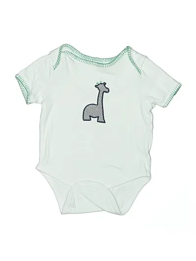 Pre-owned Assorted Brands Babies' Short Sleeve Onesie In Green