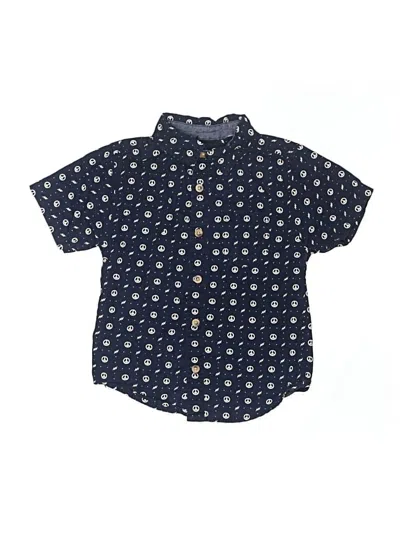 Pre-owned Assorted Brands Kids' Short Sleeve Polo In Blue