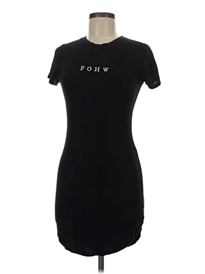 Pre-owned Assorted Brands Short Sleeve Polo Shirt In Black