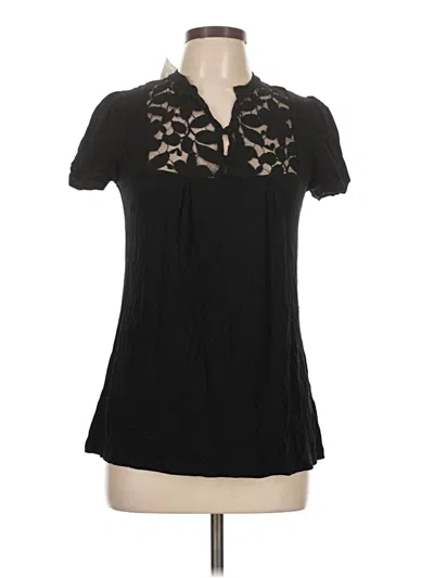 Pre-owned Assorted Brands Short Sleeve Polo Shirt In Black