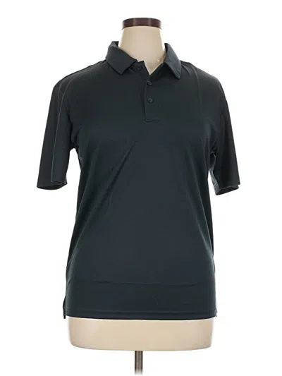 Assorted Brands Short Sleeve Polo Shirt In Black