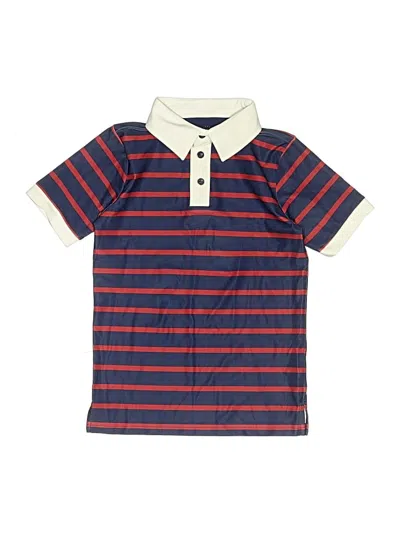 Pre-owned Assorted Brands Kids' Short Sleeve Polo Shirt In Blue