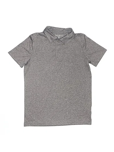 Pre-owned Assorted Brands Kids' Short Sleeve Polo Shirt In Gray