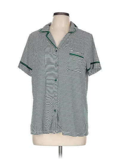 Pre-owned Assorted Brands Short Sleeve Polo Shirt In Green