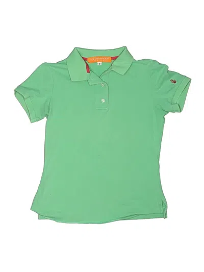 Pre-owned Assorted Brands Kids' Short Sleeve Polo Shirt In Green