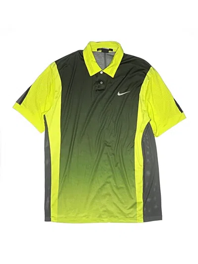 Pre-owned Assorted Brands Kids' Short Sleeve Polo Shirt In Green