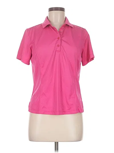Pre-owned Assorted Brands Short Sleeve Polo Shirt In Pink