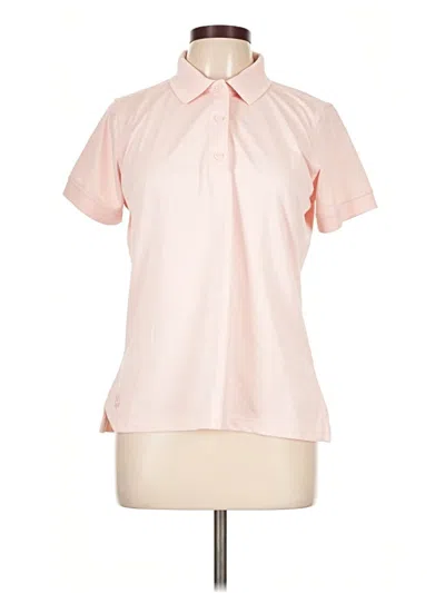 Pre-owned Assorted Brands Short Sleeve Polo Shirt In Pink