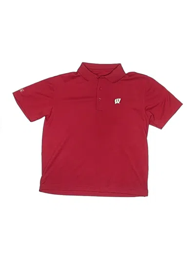 Pre-owned Assorted Brands Kids' Short Sleeve Polo Shirt In Red