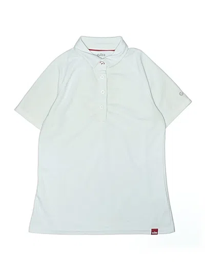Pre-owned Assorted Brands Kids' Short Sleeve Polo Shirt In White