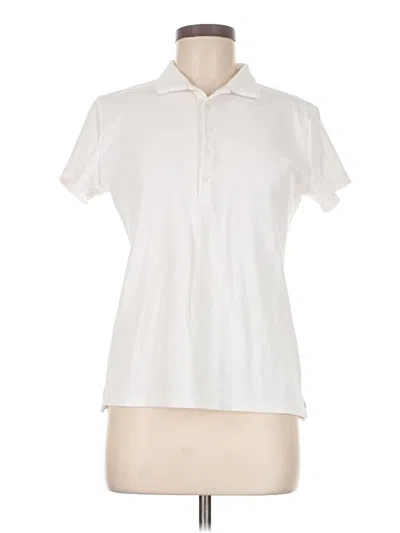 Pre-owned Assorted Brands Short Sleeve Polo Shirt In White