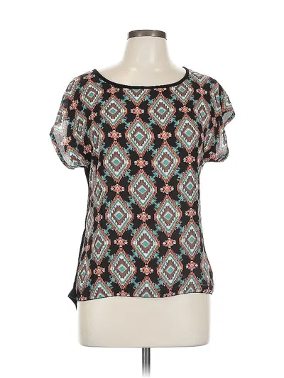 Pre-owned Assorted Brands Short Sleeve T-shirt In Black