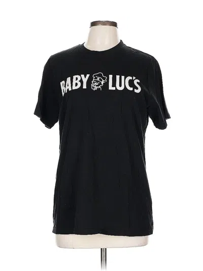 Pre-owned Assorted Brands Short Sleeve T-shirt In Black
