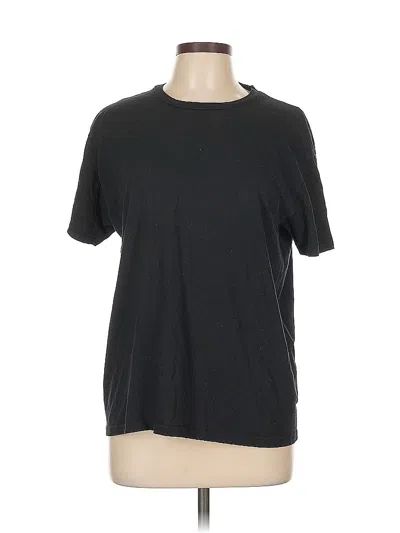 Pre-owned Assorted Brands Short Sleeve T-shirt In Black
