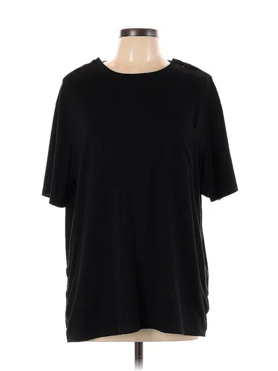 Pre-owned Assorted Brands Short Sleeve T-shirt In Black