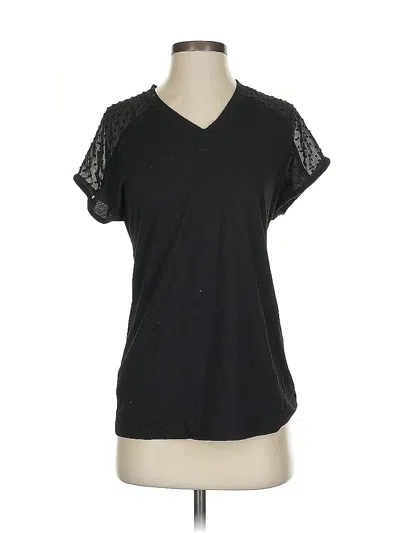 Pre-owned Assorted Brands Short Sleeve T-shirt In Black