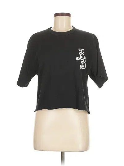 Pre-owned Assorted Brands Short Sleeve T-shirt In Black