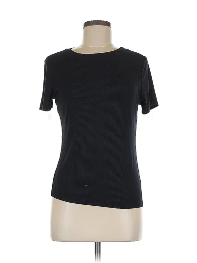 Pre-owned Assorted Brands Short Sleeve T-shirt In Black