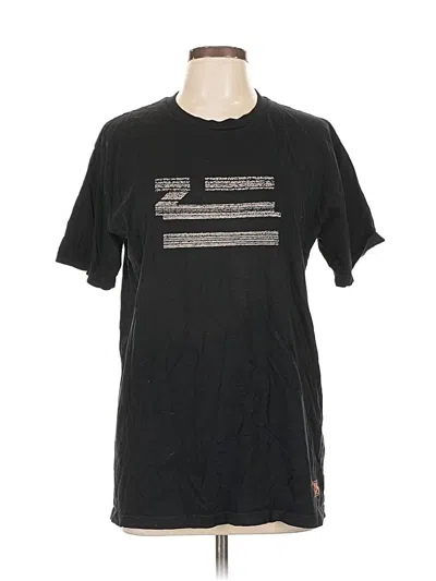 Pre-owned Assorted Brands Short Sleeve T-shirt In Black