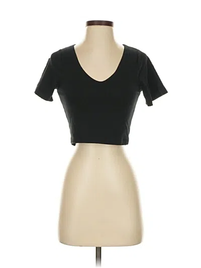 Pre-owned Assorted Brands Short Sleeve T-shirt In Black