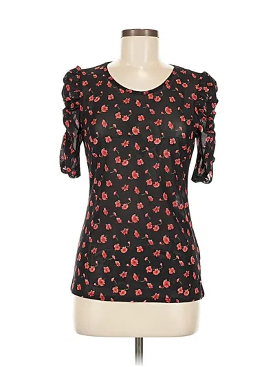 Pre-owned Assorted Brands Short Sleeve T-shirt In Black