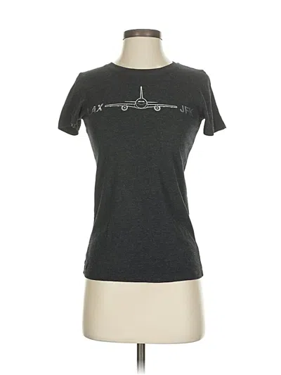 Pre-owned Assorted Brands Short Sleeve T-shirt In Black