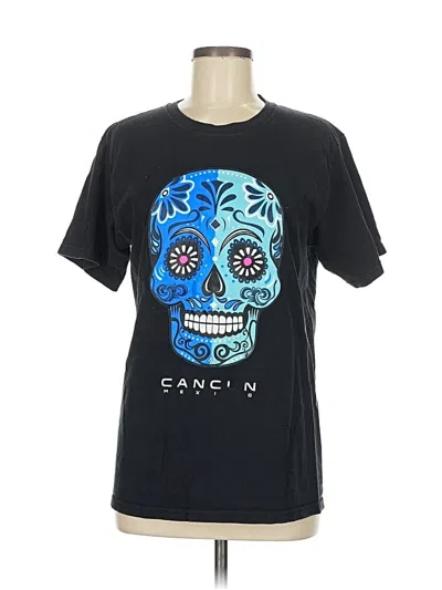 Pre-owned Assorted Brands Short Sleeve T-shirt In Black