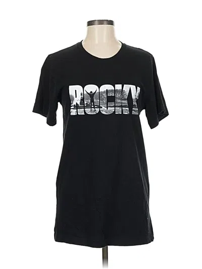 Pre-owned Assorted Brands Short Sleeve T-shirt In Black