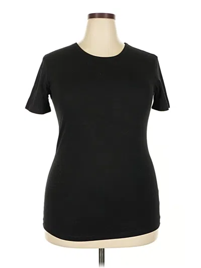 Pre-owned Assorted Brands Short Sleeve T-shirt In Black