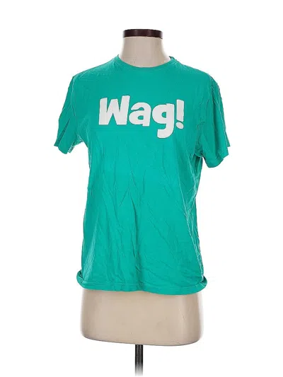 Pre-owned Assorted Brands Short Sleeve T-shirt In Blue