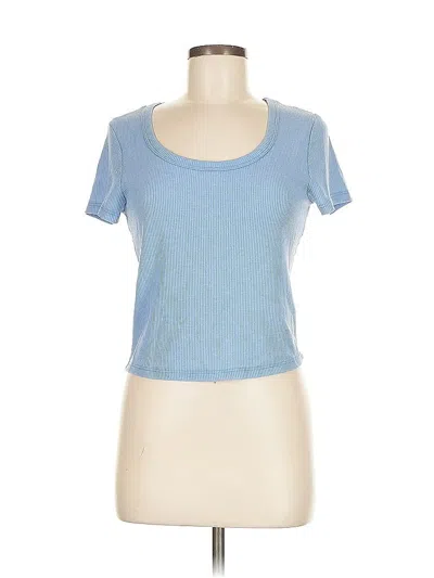 Pre-owned Assorted Brands Short Sleeve T-shirt In Blue