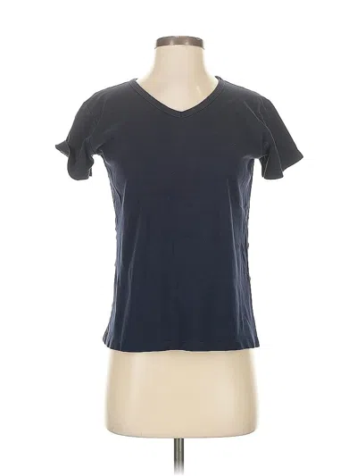 Pre-owned Assorted Brands Short Sleeve T-shirt In Blue