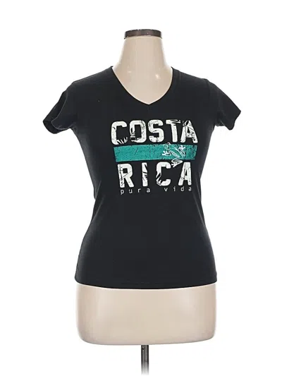 Pre-owned Assorted Brands Short Sleeve T-shirt In Blue