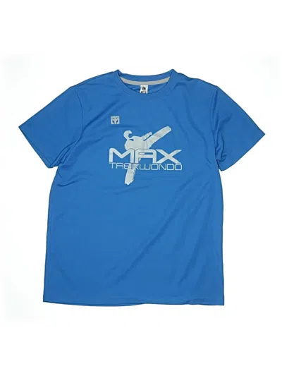 Pre-owned Assorted Brands Kids' Short Sleeve T-shirt In Blue