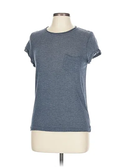 Pre-owned Assorted Brands Short Sleeve T-shirt In Blue