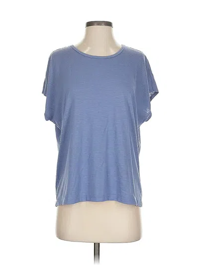 Pre-owned Assorted Brands Short Sleeve T-shirt In Blue