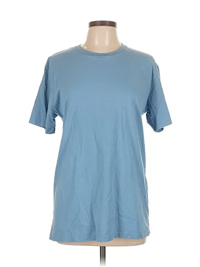 Pre-owned Assorted Brands Short Sleeve T-shirt In Blue