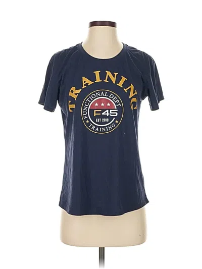 Pre-owned Assorted Brands Short Sleeve T-shirt In Blue