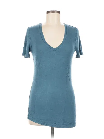 Pre-owned Assorted Brands Short Sleeve T-shirt In Blue