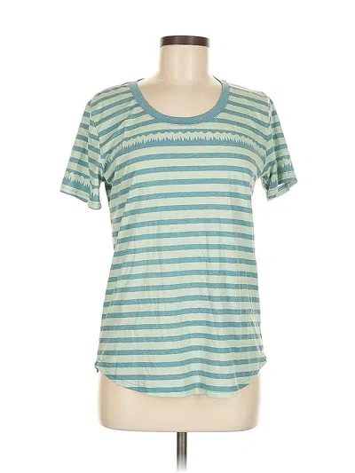 Pre-owned Assorted Brands Short Sleeve T-shirt In Blue