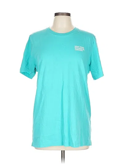 Pre-owned Assorted Brands Short Sleeve T-shirt In Blue